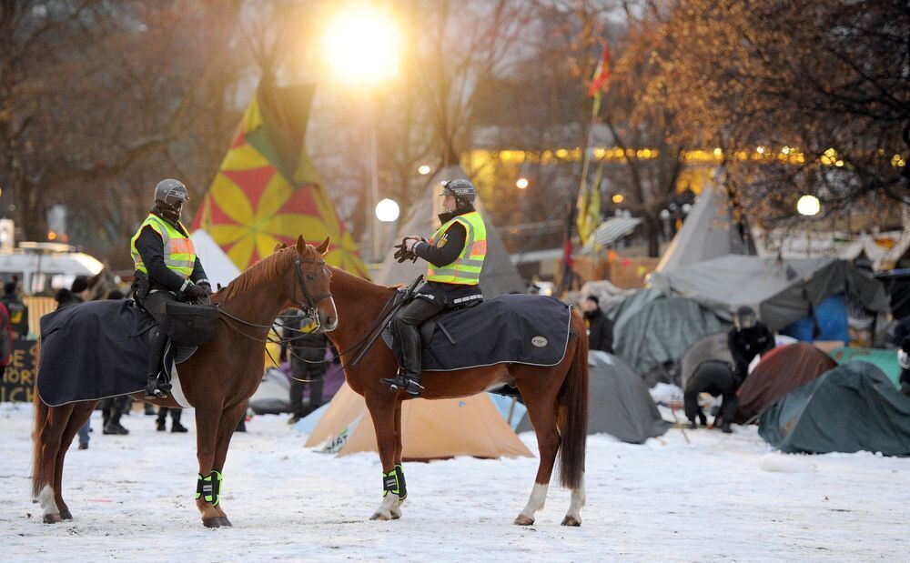 Räumung Schlossgarten Stuttgart 21