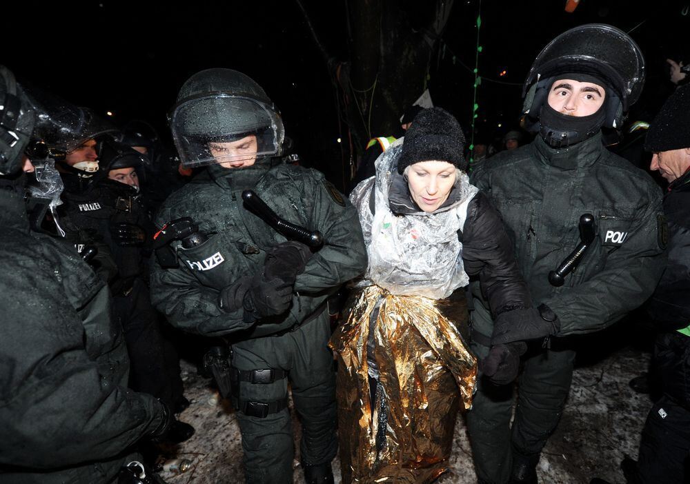 Räumung Schlossgarten Stuttgart 21