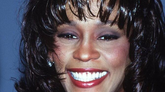 Am Abend vor der eigentlichen Bestattung haben sich enge Freunde und Familie sich schon mal von Whitney Houston verabschiedet