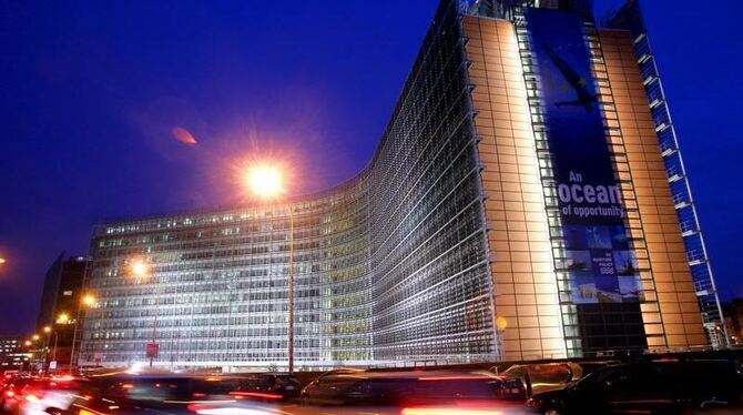 Machtzentrale: Das Gebäude der EU-Kommission in Brüssel. Foto: Olivier Hoslet