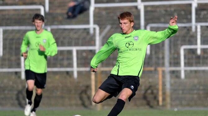 Für den SSV Reutlingen am Ball: Marc Golinski.