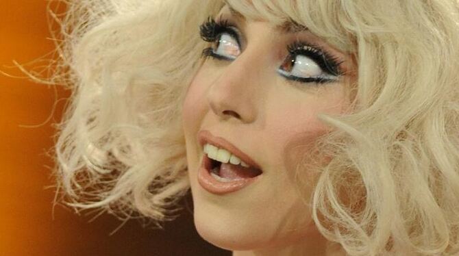 Lady Gaga in der ZDF-Show »Wetten, dass..?«