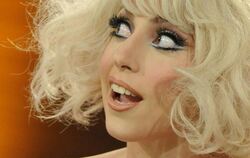 Lady Gaga in der ZDF-Show «Wetten, dass..?»