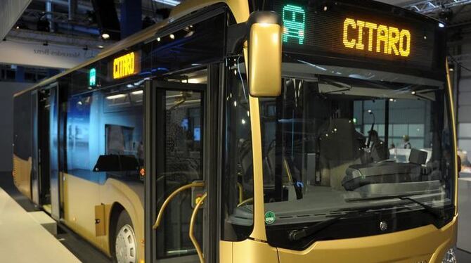 Der Daimler-Konzern setzt in seiner Bussparte den Rotstift an. Foto: Ronald Wittek