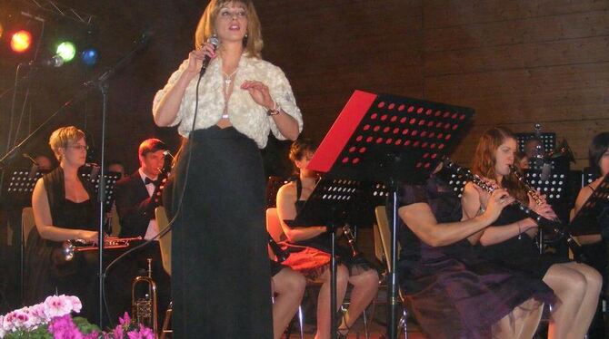 Die Solistin Julia Laskin. FOTO: BÖRNER