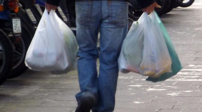Die EU erwägt eine Zwangsabgabe auf Plastiktüten. Foto: Katie Kahle