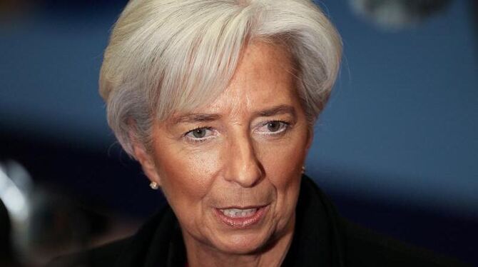 Trotz eines vorsichtigen Optimismus warnt Christine Lagarde vor einem »trügerischen Gefühl der Sicherheit«. Foto: Olivier Hos