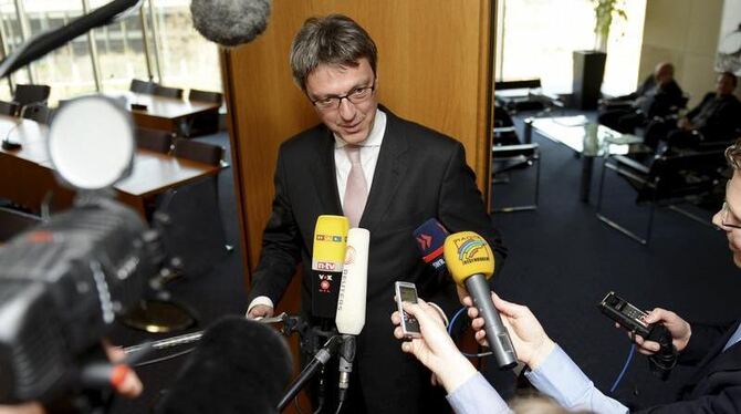 Arndt Geiwitz, der Insolvenzverwalter der insolventen Drogeriekette Schlecker. Foto: Bernd Weißbrod
