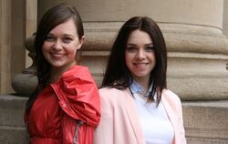 Kristina Herter (links) und Nadine Ladig. Foto: Hailfinger