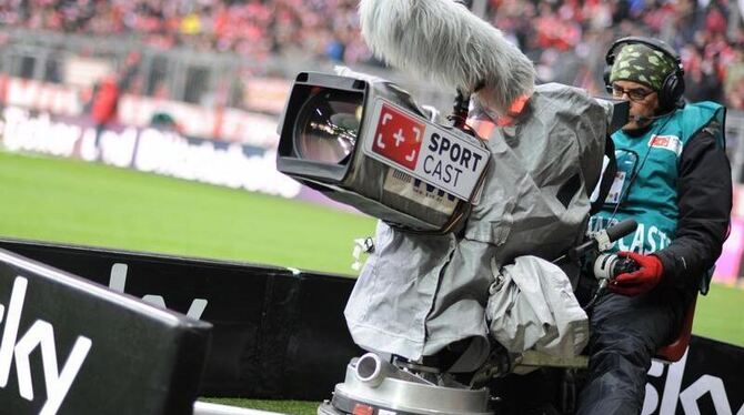 Die Live-Rechte an der Fußball-Bundesliga-Saison 2013/14 stehen zum Verkauf. Foto: Andreas Gebert