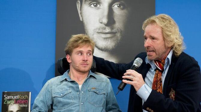 Thomas Gottschalk hat das Vorwort zu Samuel Kochs Buch geschrieben. Foto: Sebastian Kahnert 