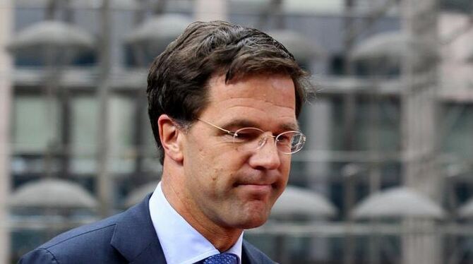 Der niederländische Ministerpräsident Mark Rutte hat den Rücktritt seiner Regierung eingereicht. Foto: Julien Warnand/Archiv