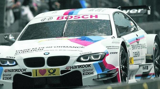Geringere Kosten, mehr Sicherheit: Die DTM - im Bild der BMW M 3 - beschreitet in dieser Saison neue Wege.