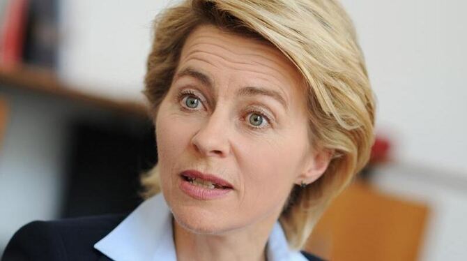 Bundesarbeitsministerin von der Leyen.