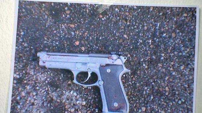 Tatwaffe des Amokläufers von Winnenden.