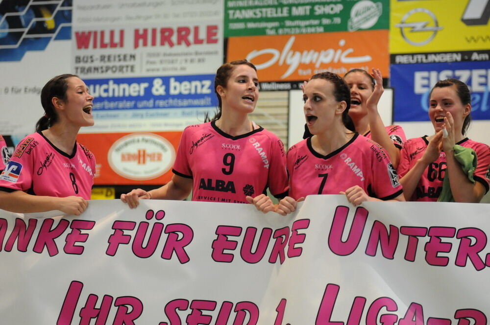 TuS Metzingen Handball Aufstieg 2012