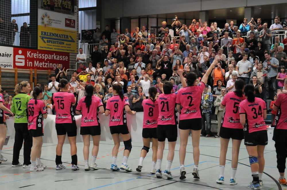 TuS Metzingen Handball Aufstieg 2012