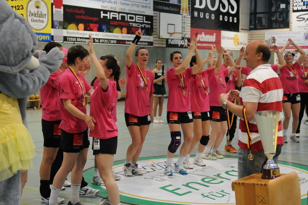 TuS Metzingen Handball Aufstieg 2012