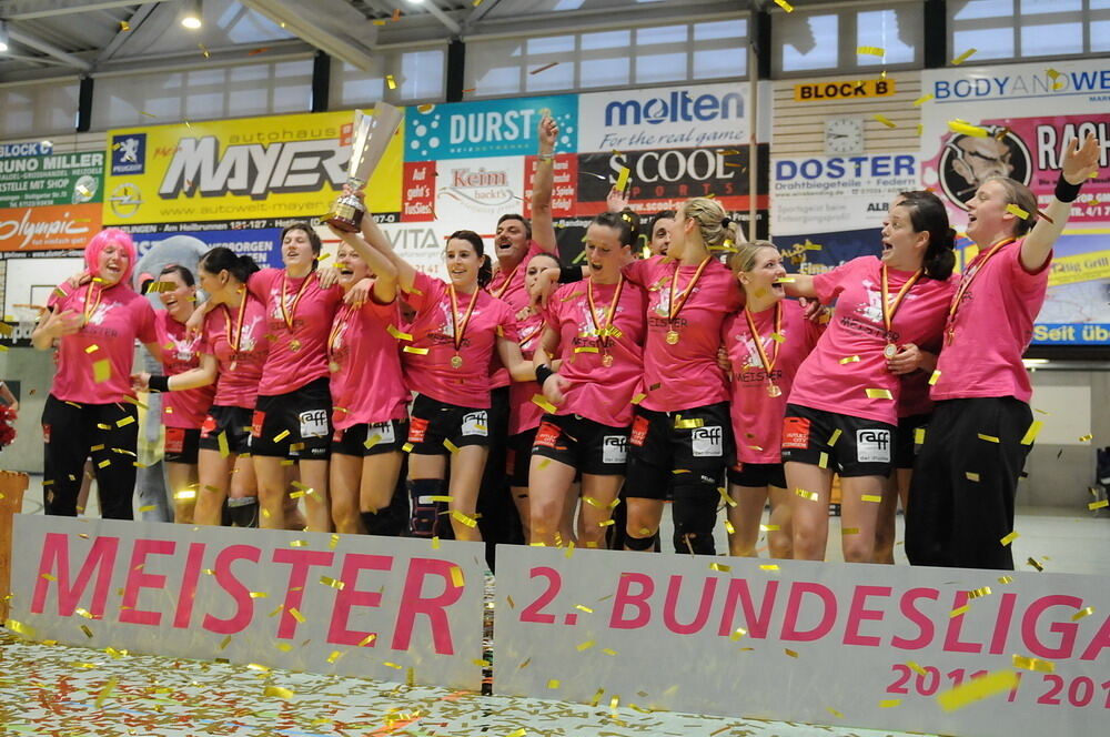 TuS Metzingen Handball Aufstieg 2012