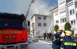 Brand in der Ulmer Straße Metzingen