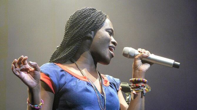 Starke Soulsängerin Ivy Quainoo. FOTO: SBE