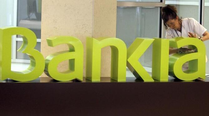 Die marode Großbank Bankia will vom Madrid mehr als 23 Milliarden Euro für seine Sanierung bekommen. Foto: Kai Fosterling