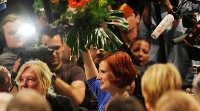 Katja Kipping ist neue Vorsitzende der Partei Die Linke. Foto: Julian Stratenschulte