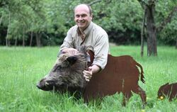 Frank Simon ist zertifizierter Bildungspartner im Biosphärengebiet. Bei seinen Führungen rund ums Thema Jagd lässt er regelmäßig