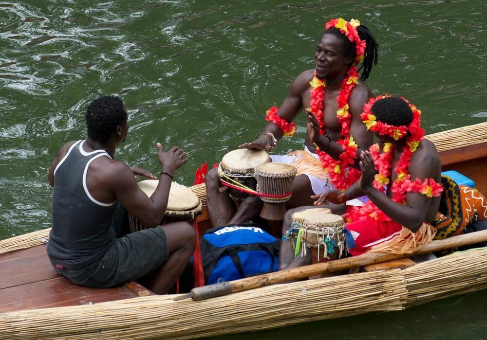 Stocherkahnrennen Tübingen 2012