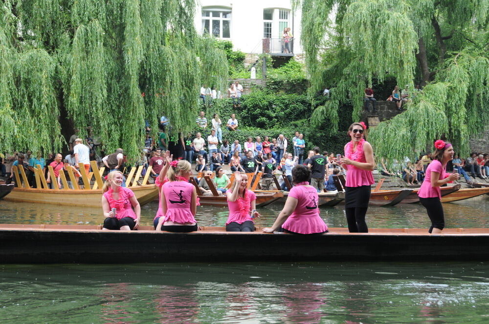 Stocherkahnrennen Tübingen 2012