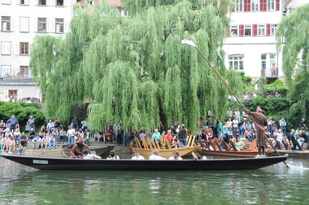 Stocherkahnrennen Tübingen 2012