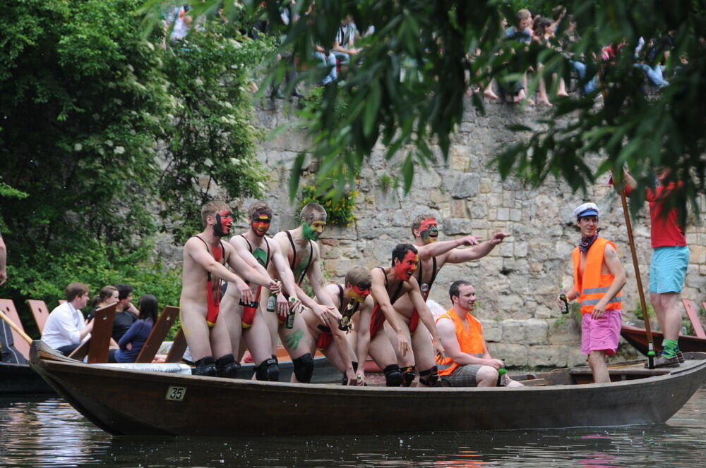 Stocherkahnrennen Tübingen 2012