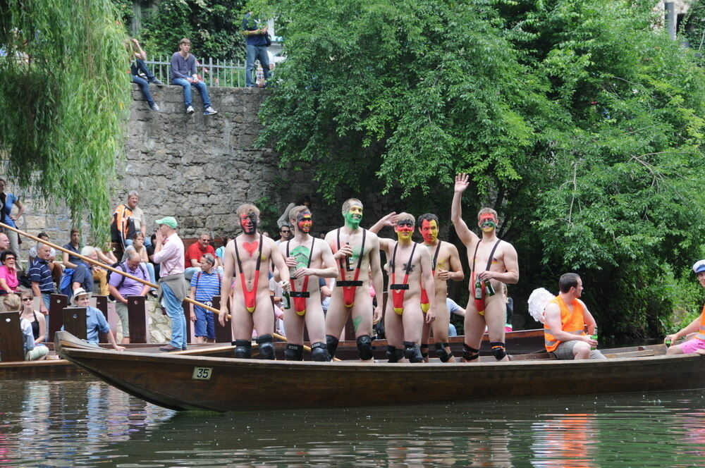Stocherkahnrennen Tübingen 2012