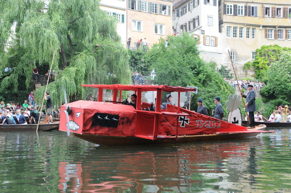 Stocherkahnrennen Tübingen 2012