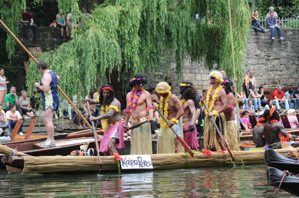 Stocherkahnrennen Tübingen 2012