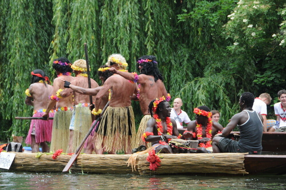 Stocherkahnrennen Tübingen 2012