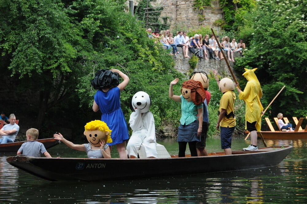 Stocherkahnrennen Tübingen 2012