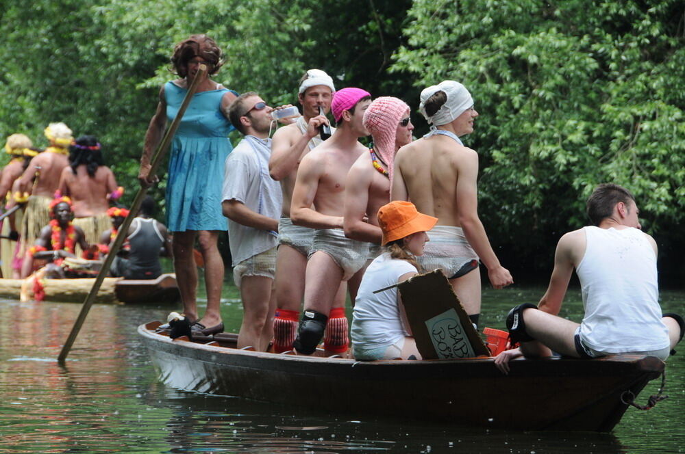 Stocherkahnrennen Tübingen 2012