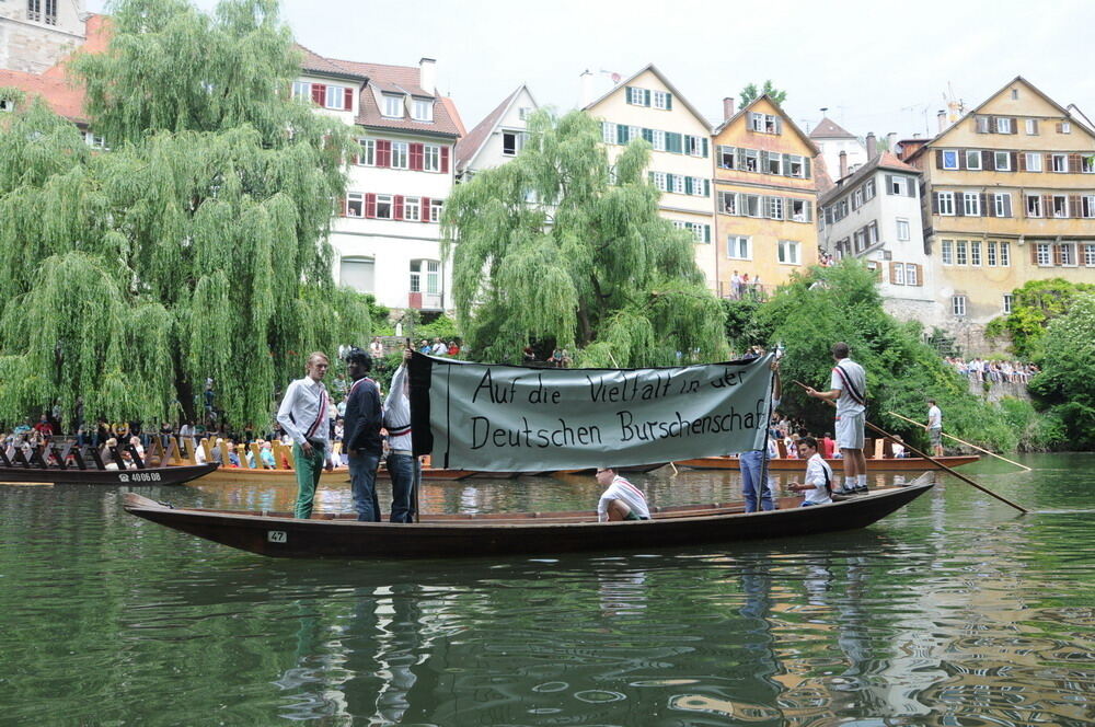 Stocherkahnrennen Tübingen 2012