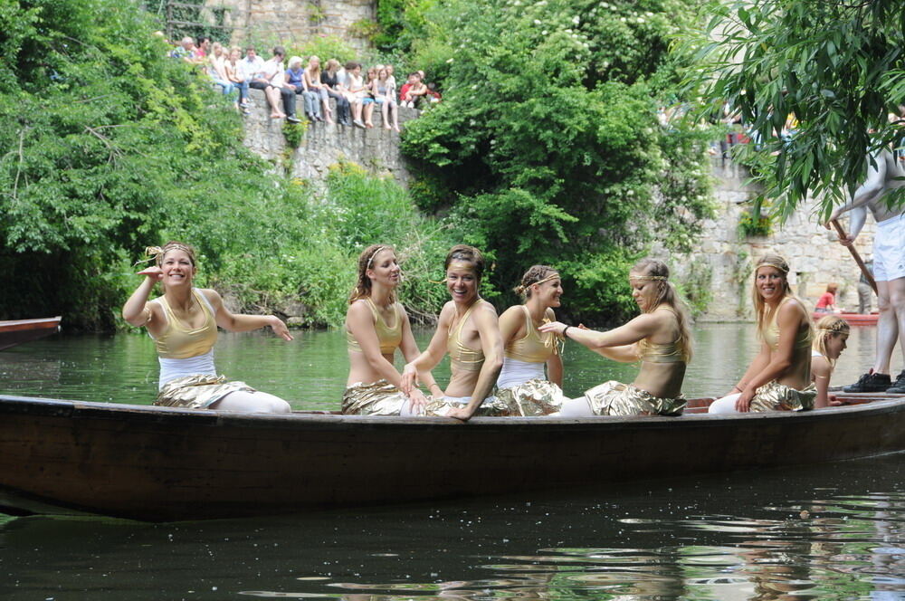 Stocherkahnrennen Tübingen 2012