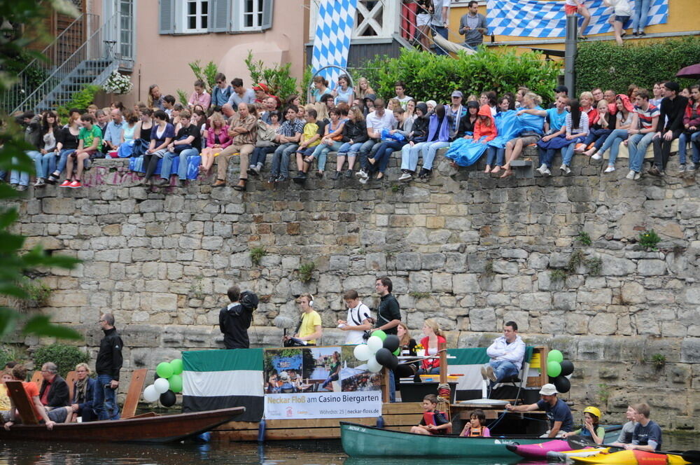 Stocherkahnrennen Tübingen 2012