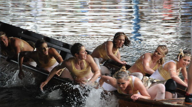 Stocherkahnrennen Tübingen 2012