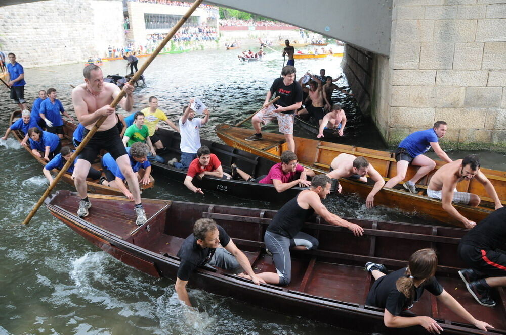 Stocherkahnrennen Tübingen 2012