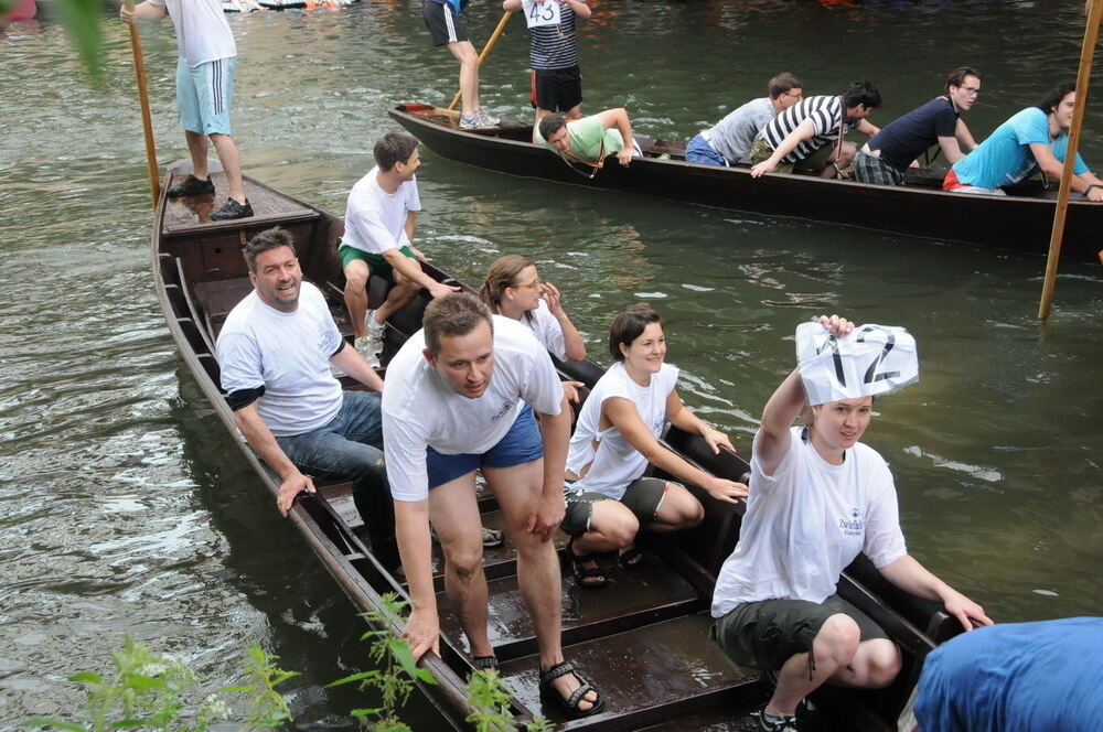 Stocherkahnrennen Tübingen 2012