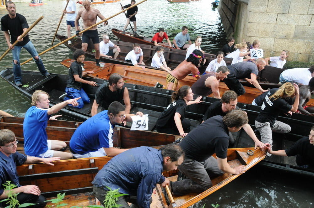 Stocherkahnrennen Tübingen 2012