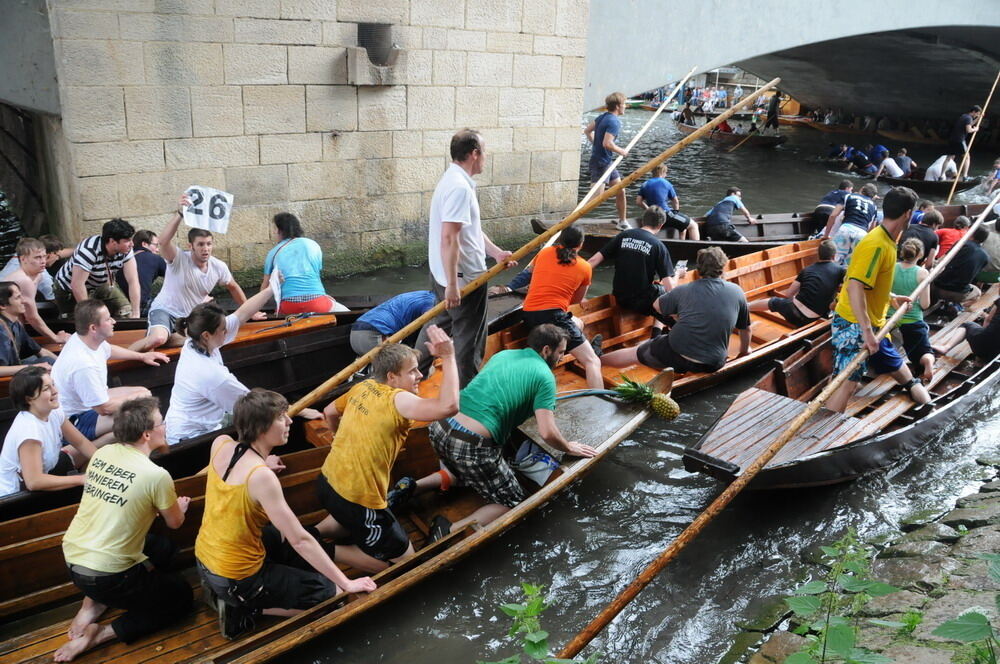 Stocherkahnrennen Tübingen 2012