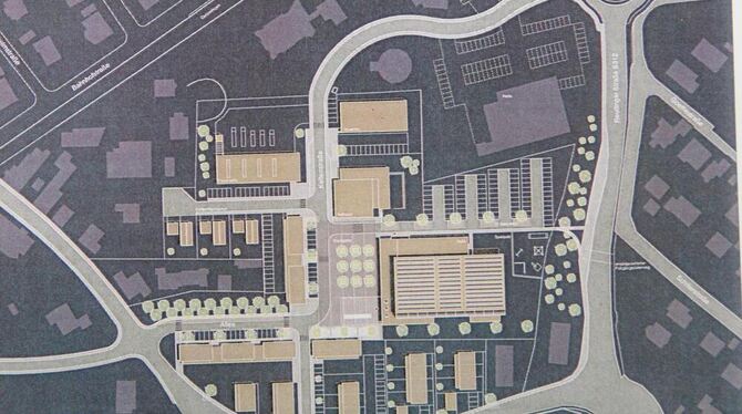 Der städtebauliche Entwurf des Eninger Architekturbüros Hank und Hirth gefiel den Engstinger Kommunalpolitikern am besten. Eine Der städtebauliche Entwurf des Eninger Architekturbüros Hank und Hirth gefiel den Engstinger Kommunalpolitikern am besten. Eine