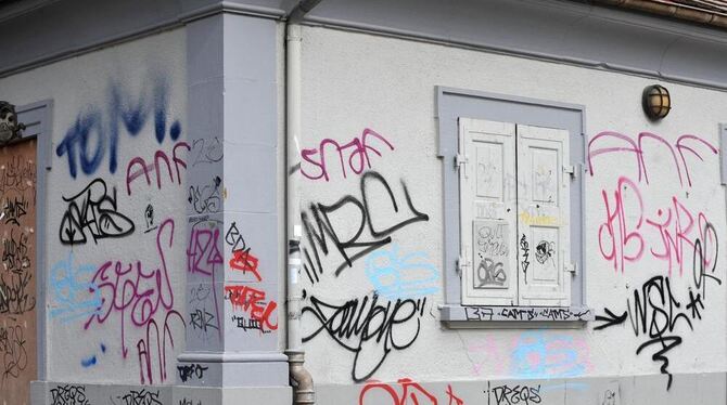 Unerwünschte Graffitis verursachen erhebliche Sachschäden.