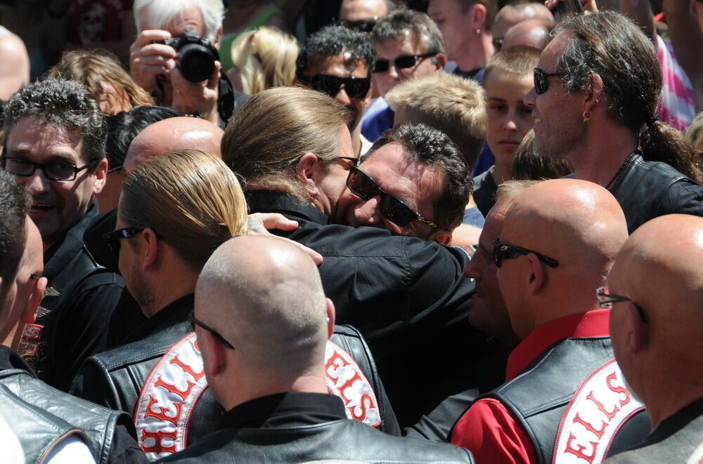Hells-Angels-Heirat in Reutlingen