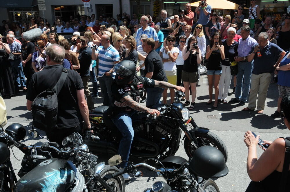 Hells-Angels-Heirat in Reutlingen